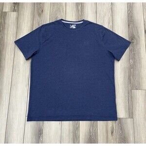Under Armour Loose Fit Heatgear Blue Short Sleeve Athletic Tee Mens Size XXL